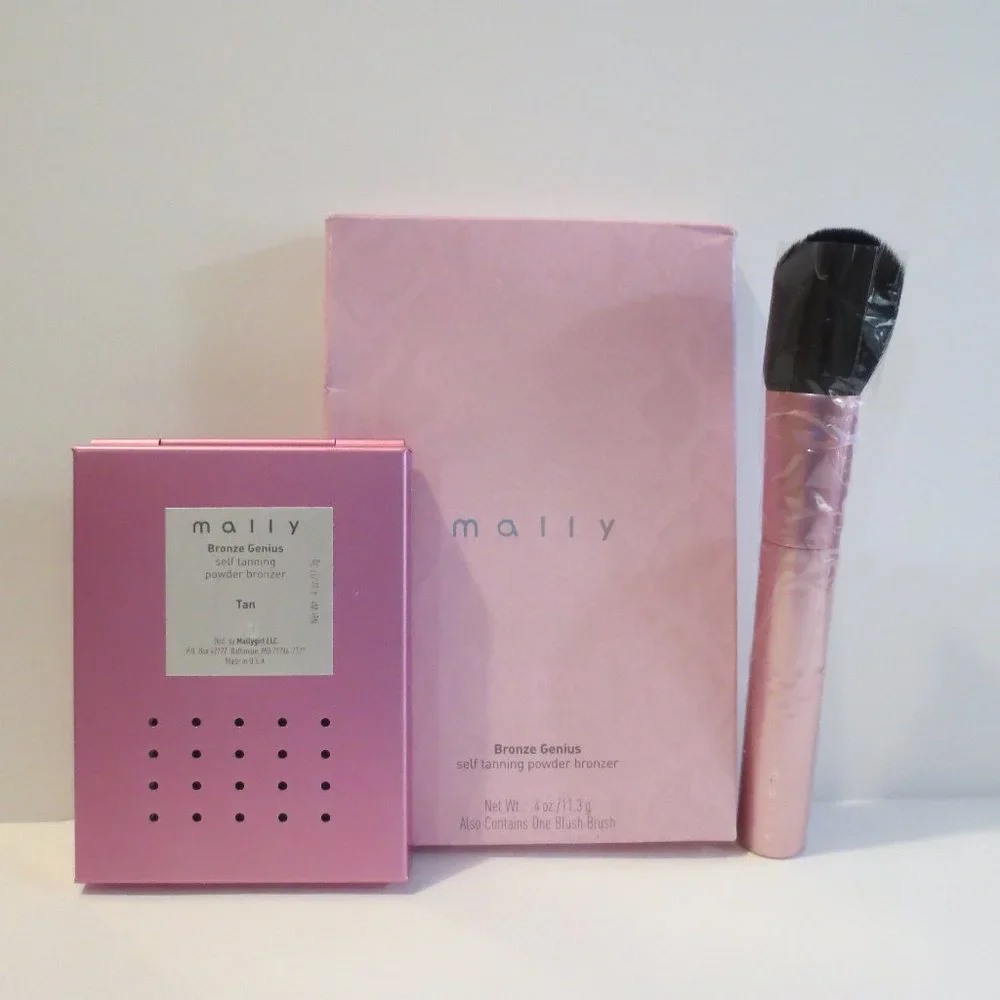 MALLY BRONZE GENIUS SELF TANNING POWDER BRONZER - TAN